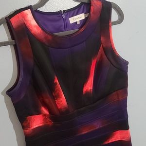 💋 Calvin Klein Bodycon Scuba Dress 12